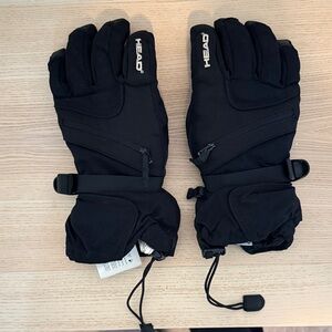 Head Black Winter Gloves
